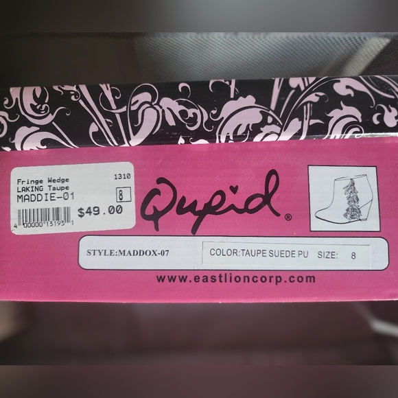 Qupid 💘 slip-on leather booties - Picture 8 of 8